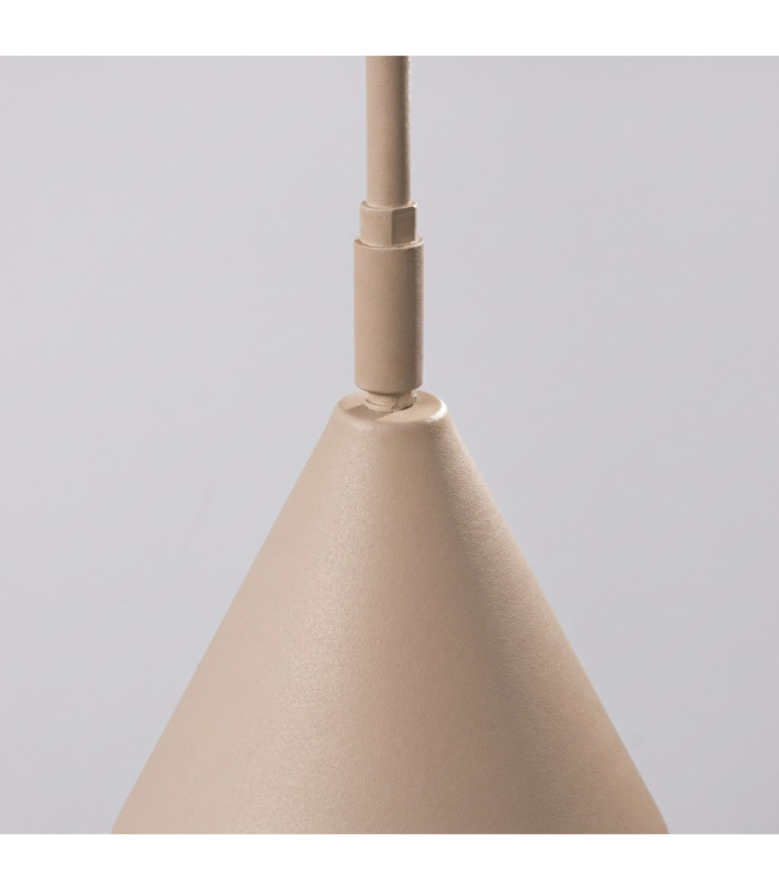 Nox Dome Wall Lamp Taupe Plug In 1x E14 On/Off Switch-7