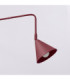 Nox Dome Wall Lamp Burgundy Plug In 1x E14 On/Off Switch-6