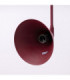 Nox Dome Wall Lamp Burgundy Plug In 1x E14 On/Off Switch-9