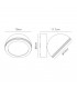 Wall Down Lamp, 1 x GX53, IP54, Anthracite - 2