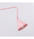 Nox Dome Wall Lamp Pink Plug In 1x E14 On/Off Switch-6