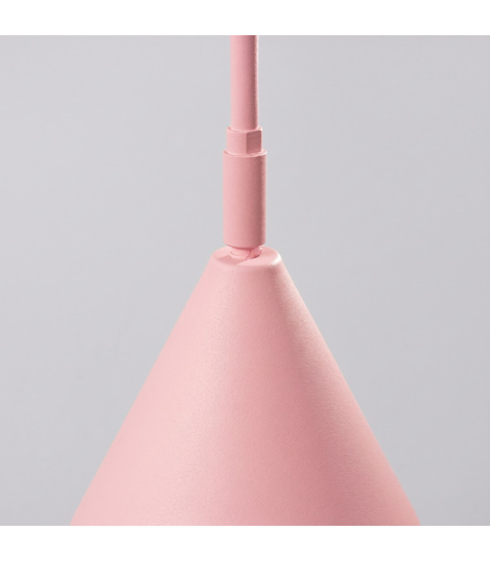Nox Dome Wall Lamp Pink Plug In 1x E14 On/Off Switch-7
