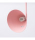 Nox Dome Wall Lamp Pink Plug In 1x E14 On/Off Switch-9