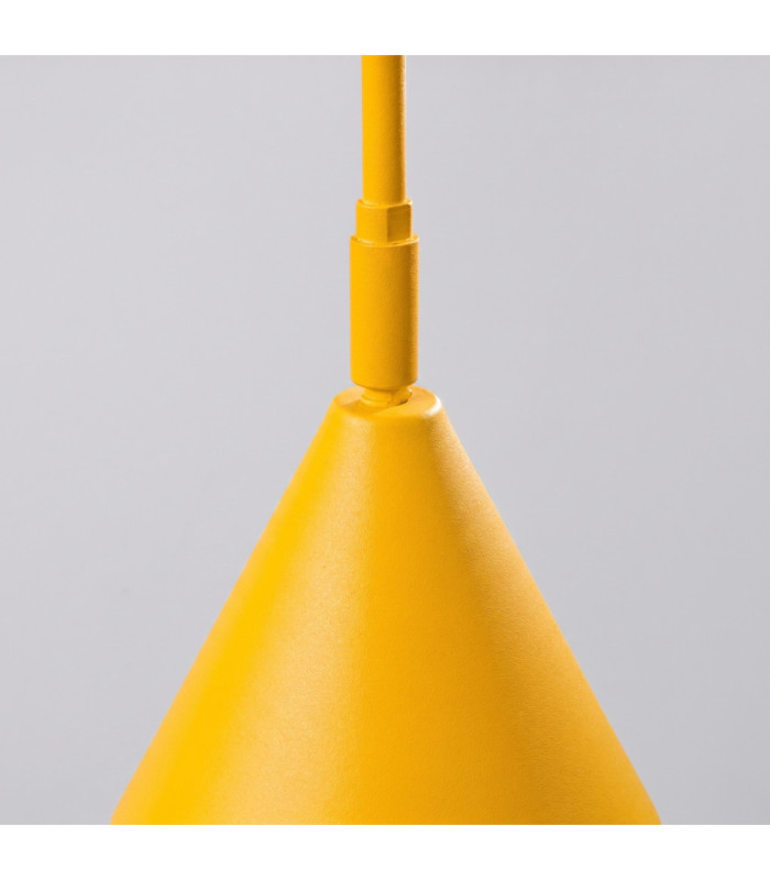 Nox Dome Wall Lamp Yellow Plug In 1x E14 On/Off Switch-7
