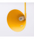 Nox Dome Wall Lamp Yellow Plug In 1x E14 On/Off Switch-9