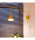 Nox Dome Wall Lamp Yellow Plug In 1x E14 On/Off Switch-14