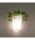 Flush Wall Lamp, 1 x E27, IP54, White - 4