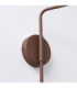 Nox Dome Wall Lamp Brown Plug In 1x E14 On/Off Switch-8