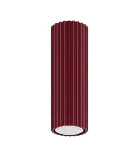 Karbon 20cm Surface Mounted Downlight Burgundy 1x GU10-1