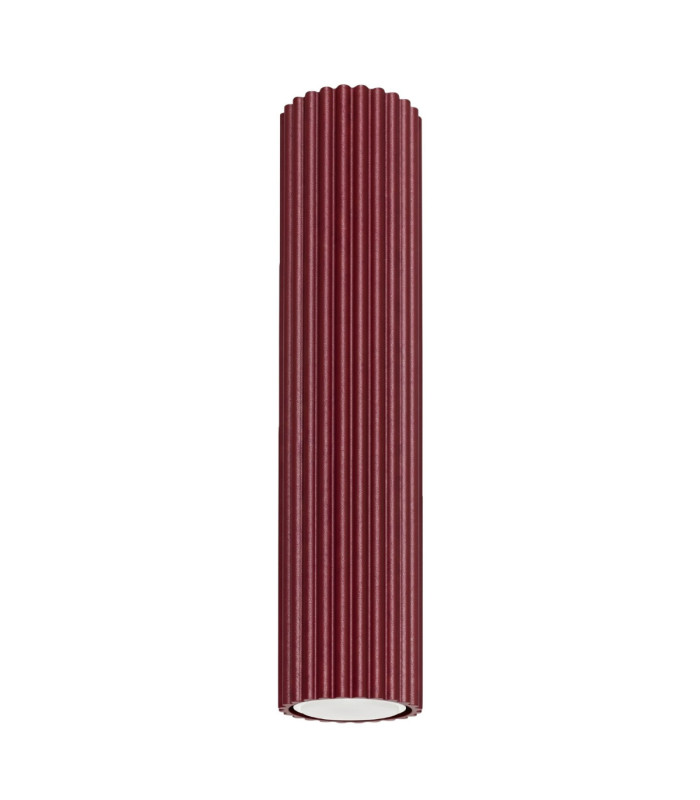 Karbon 40cm Surface Mounted Downlight Burgundy 1x GU10-1