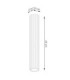 Karbon 40cm Surface Mounted Downlight Burgundy 1x GU10-9