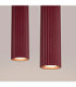 Karbon Bar Pendant Ceiling Light Burgundy 2x GU10-6