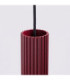 Karbon Bar Pendant Ceiling Light Burgundy 3x GU10-7