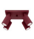 Karbon Ceiling Spotlight Clusters Burgundy 1x GU10-1