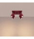 Karbon Ceiling Spotlight Clusters Burgundy 1x GU10-4