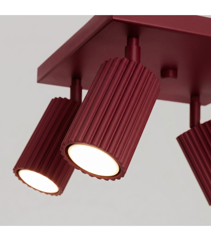 Karbon Ceiling Spotlight Clusters Burgundy 1x GU10-6