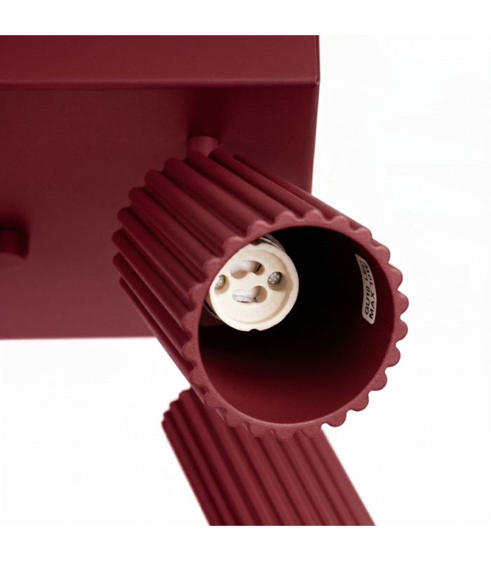 Karbon Ceiling Spotlight Clusters Burgundy 1x GU10-7