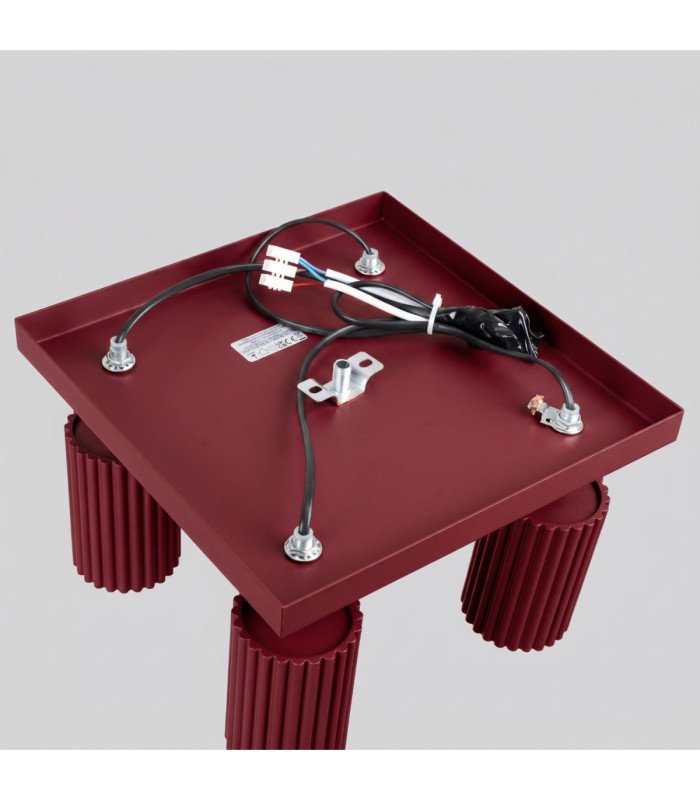 Karbon Ceiling Spotlight Clusters Burgundy 1x GU10-9