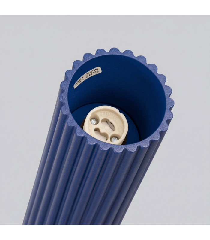Karbon 20cm Surface Mounted Downlight Ultramarine 1x GU10-6
