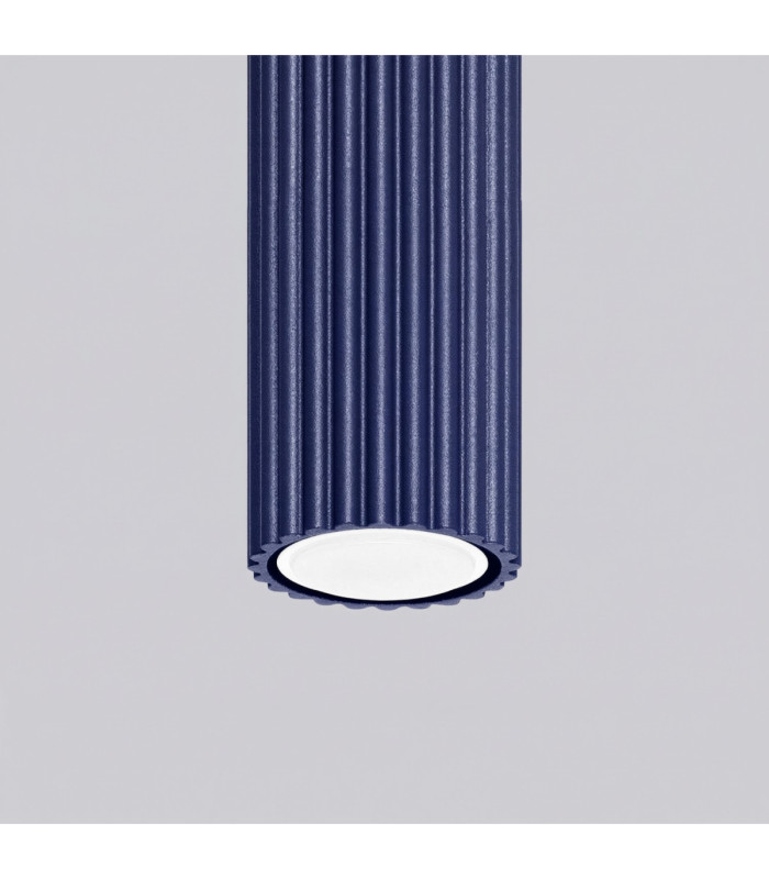 Karbon 30cm Surface Mounted Downlight Ultramarine 1x GU10-5
