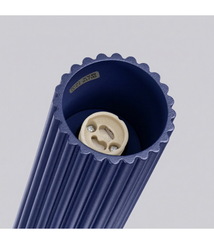 Karbon 30cm Surface Mounted Downlight Ultramarine 1x GU10-8