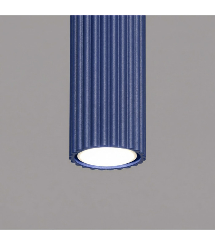 Karbon 40cm Surface Mounted Downlight Ultramarine 1x GU10-8