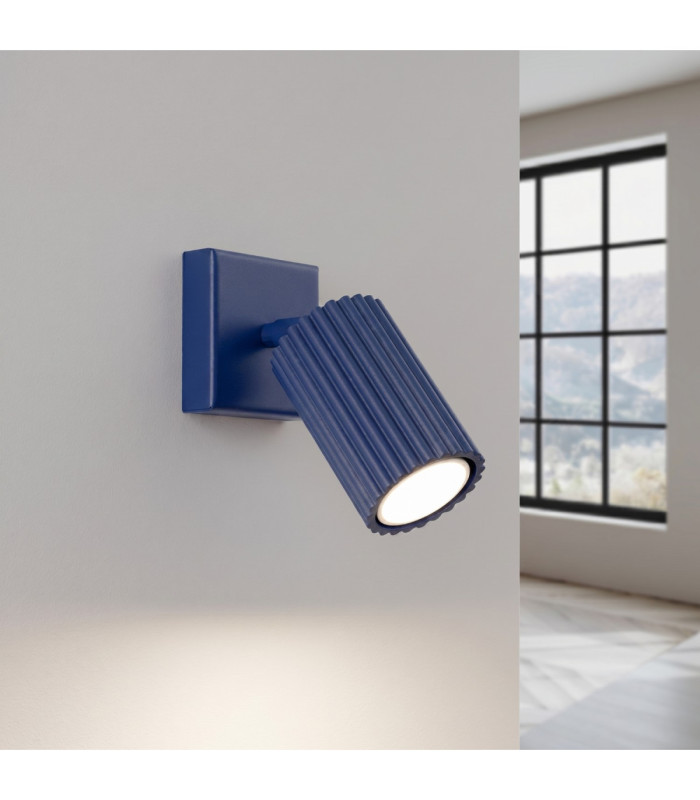Karbon Wall Single Spotlight Ultramarine 1x GU10-4