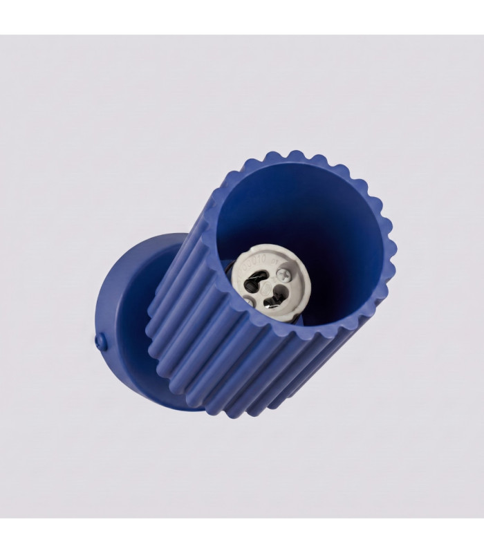 Karbon Ceiling Single Spotlight Ultramarine 1x GU10-7