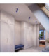 Karbon Ceiling Single Spotlight Ultramarine 1x GU10-11