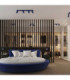 Karbon Twin Ceiling Spotlight Ultramarine 1x GU10-2