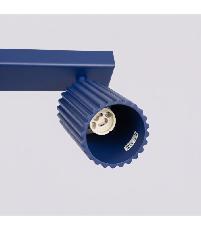 Karbon Twin Ceiling Spotlight Ultramarine 1x GU10-6