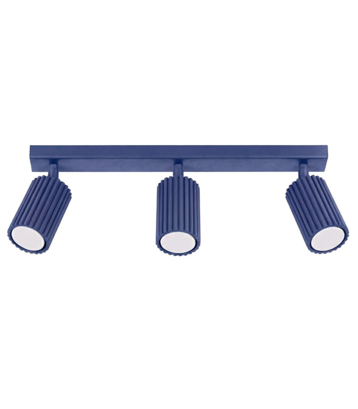 Karbon Ceiling Spotlight Bar Ultramarine 3x GU10-1