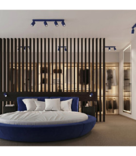 Karbon Ceiling Spotlight Bar Ultramarine 3x GU10-2