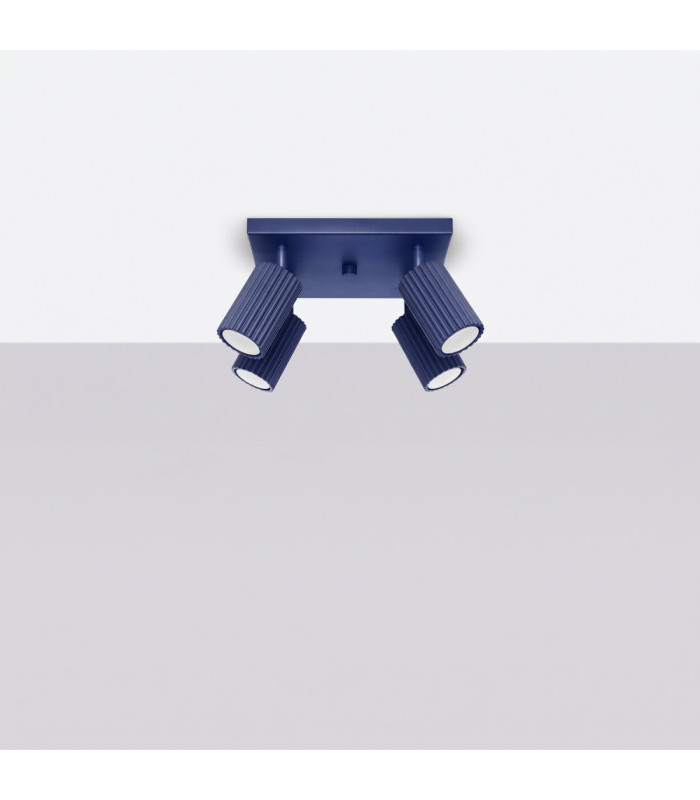 Karbon Ceiling Spotlight Clusters Ultramarine 1x GU10-3