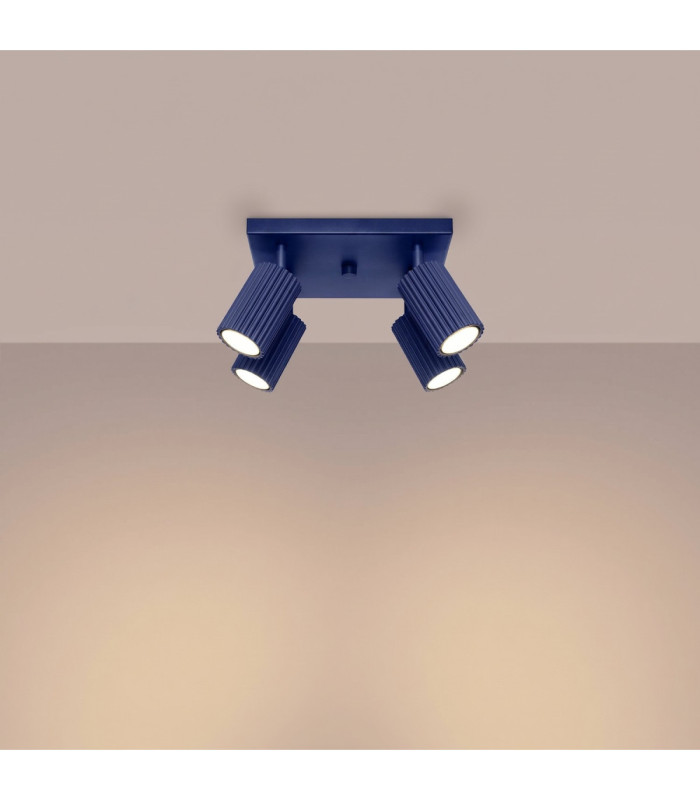 Karbon Ceiling Spotlight Clusters Ultramarine 1x GU10-4