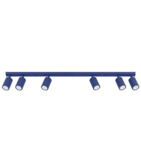 Karbon Ceiling Spotlight Bar Ultramarine 6x GU10-1