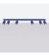 Karbon Ceiling Spotlight Bar Ultramarine 6x GU10-3