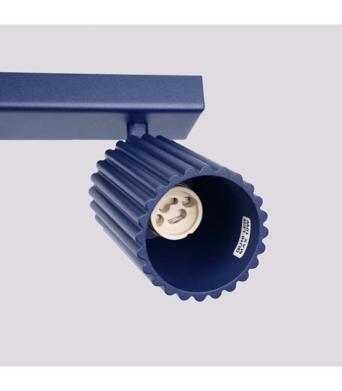 Karbon Ceiling Spotlight Bar Ultramarine 6x GU10-6