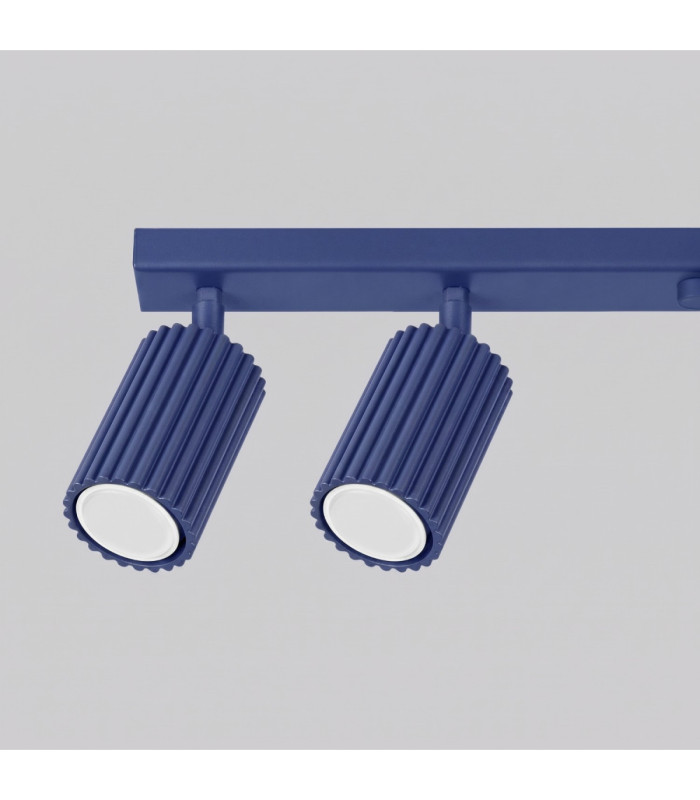 Karbon Ceiling Spotlight Bar Ultramarine 6x GU10-8