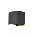 Round Wall Lamp, 12W LED, 3000K, 1100lm, IP54, Anthracite - 1
