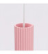 Karbon Cluster Pendant Ceiling Light Pink 3x GU10-7
