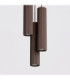 Karbon Cluster Pendant Ceiling Light Brown 3x GU10-6