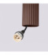 Karbon Cluster Pendant Ceiling Light Brown 3x GU10-7