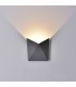 Flush Wall Lamp, 8W LED, 3000K, 750lm, IP54, Anthracite - 3