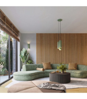 Karbon Ceiling Spotlight Bar Sage 3x GU10-2