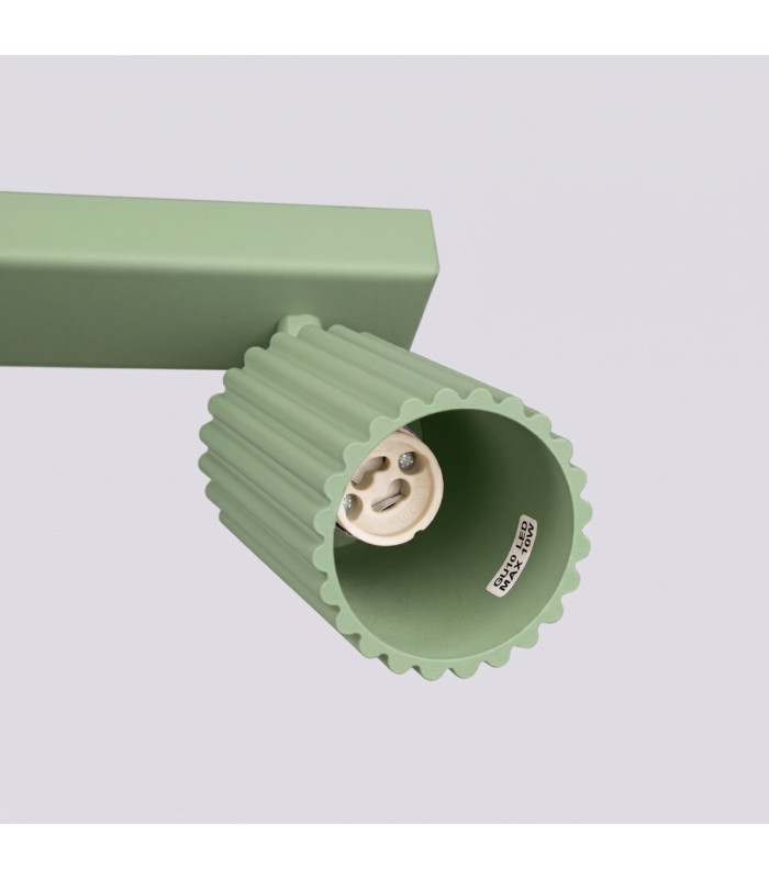 Karbon Ceiling Spotlight Bar Sage 3x GU10-8