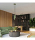Karbon Ceiling Spotlight Bar Sage 3x GU10-12