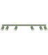 Karbon Ceiling Spotlight Bar Sage 6x GU10-1