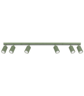 Karbon Ceiling Spotlight Bar Sage 6x GU10-1