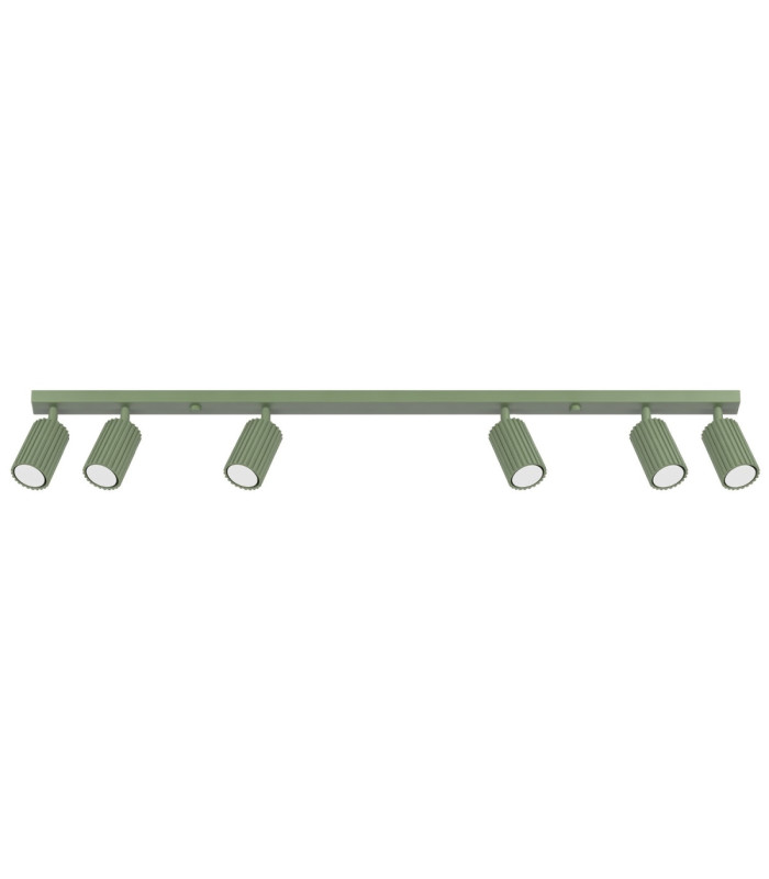 Karbon Ceiling Spotlight Bar Sage 6x GU10-1